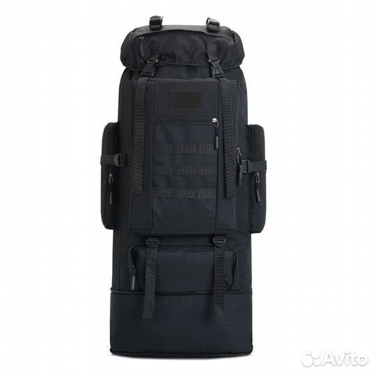 Рюкзак туристический тактический 100л черный