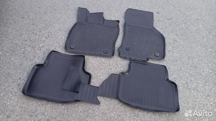 Новые ковры салона для Skoda Octavia A7 (2013-н.в
