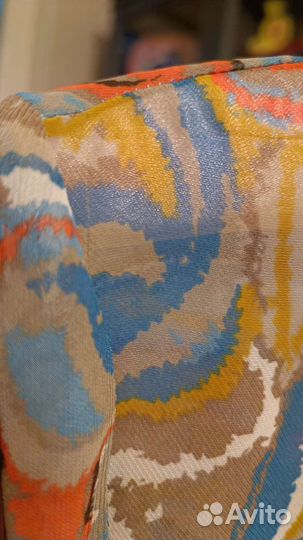 Блузка кофта с воланами на плече XS S