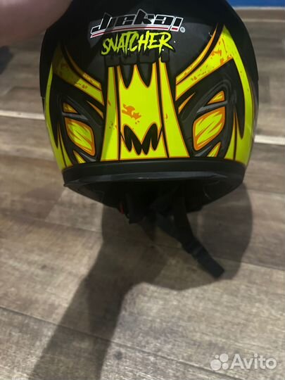 Шлем интеграл / встроенные очки, ударопрочный легк