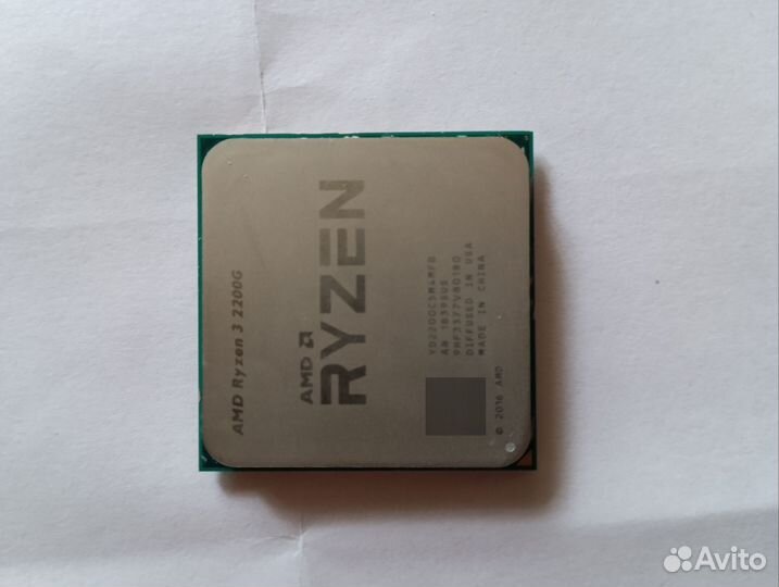 Процессор Razen 3 2200G