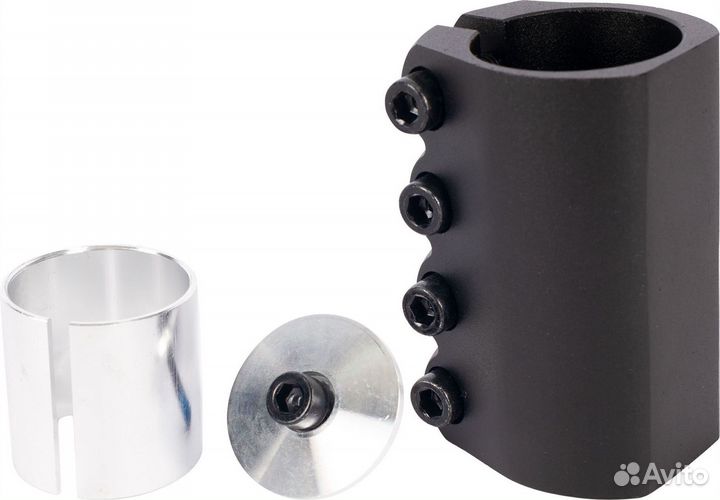 Зажим skip 4Blt черный Vol14