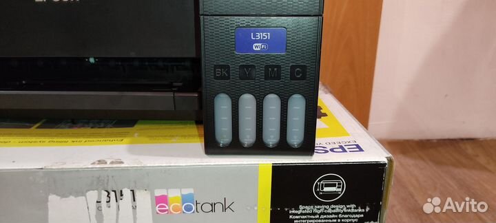 Цветной мфу Epson L3151 WiFi