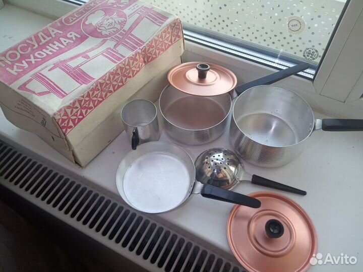 Посуда и сервиз детские СССР