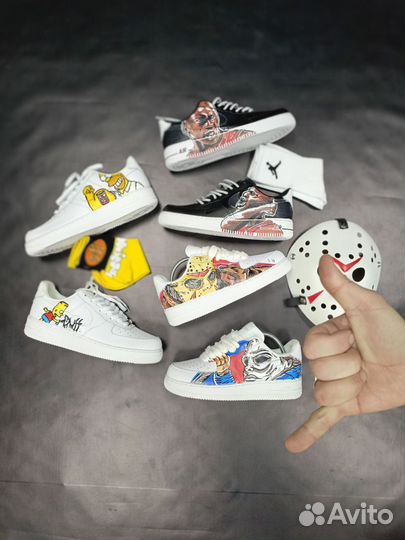 Кастомные кроссовки custom