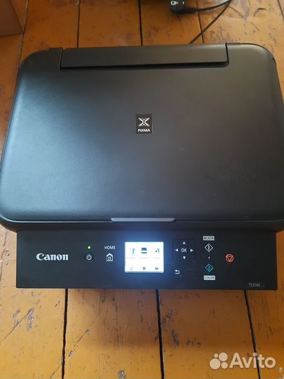 Цветной струйный принтер canon