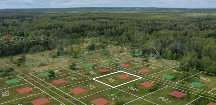 Участок 20 сот. (СНТ, ДНП)