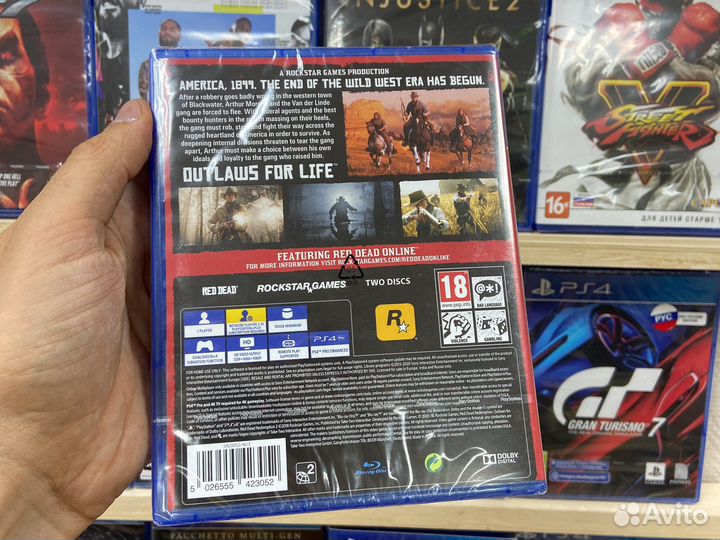 Red Dead Redemption 2 игра PS4