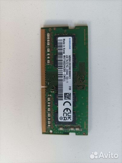 Оперативная память для ноутбука Lenovo ddr4 4Гб