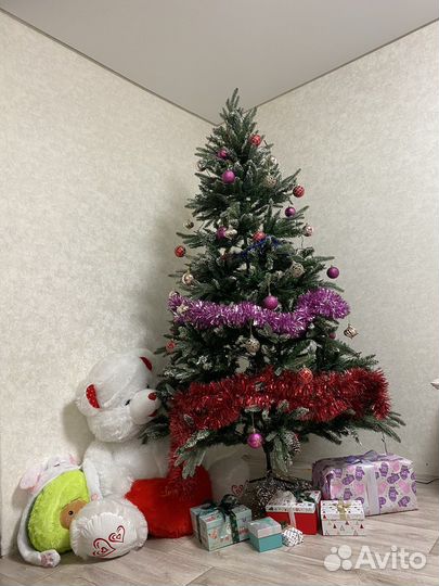Елка искусственная 210 см бу