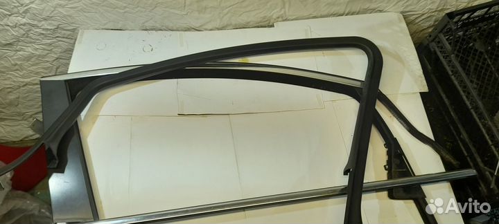 Молдинги на окна дверей (хром) Opel Astra J