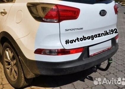 Фаркоп (тсу,прицепное) на KIA Sportage3 2010-2015г