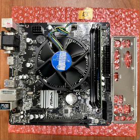 I3-8100 + ASRock H310CM-HDV + DDR4 8Gb RAM