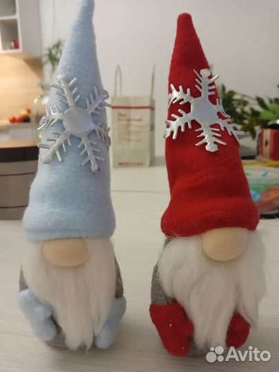 Гном ручная работа новогодний