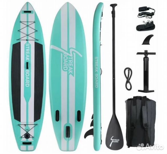 Сап борд Streak Board Green, Sup board доска