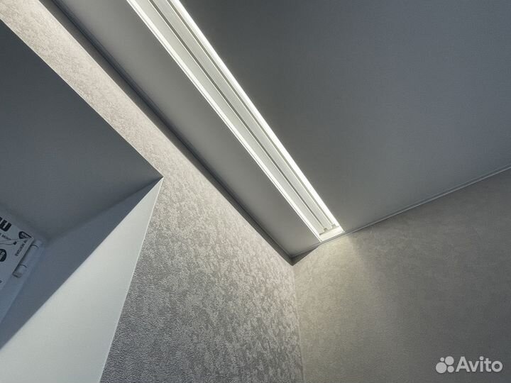 Натяжные потолки под ключ