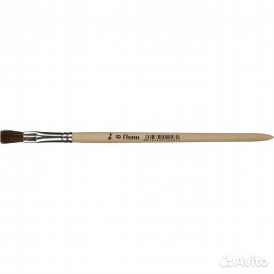 Кисти пони №2, №5, №8, уп. 6 штук