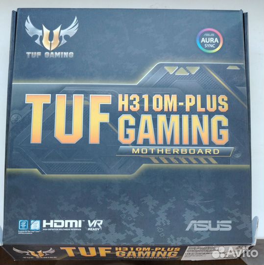 Материнская плата asus TUF H310M-plus gaming