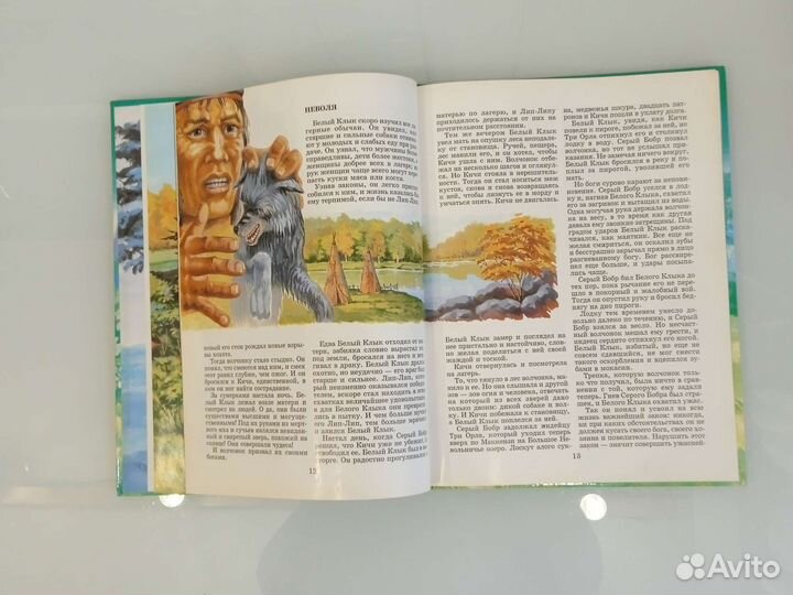 Книга с картинками Белый Клык