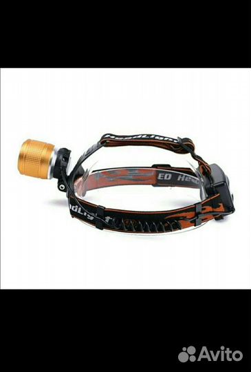 Аккумуляторный налобный фонарь