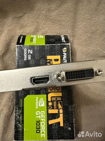 Видеокарта Palit nvidia GeForce GT 1030
