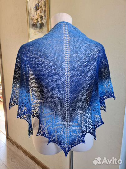 Платок шаль бактус