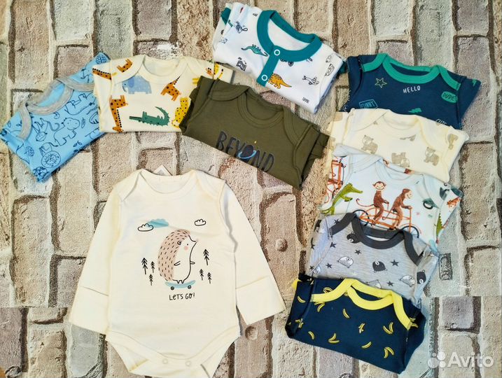 Боди для мальчика 56