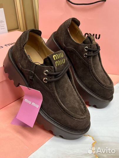 Ботинки miumiu все сезоны