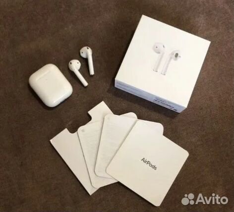 Airpods 2 + чехол