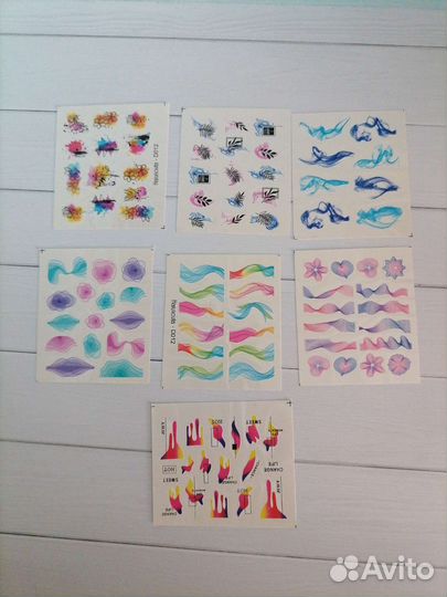 Наклейки на ногти