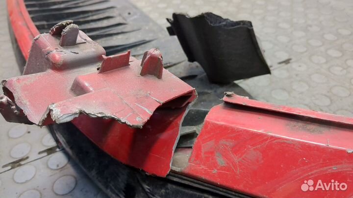 Юбка бампера нижняя левая передняя Skoda Fabia, 2015