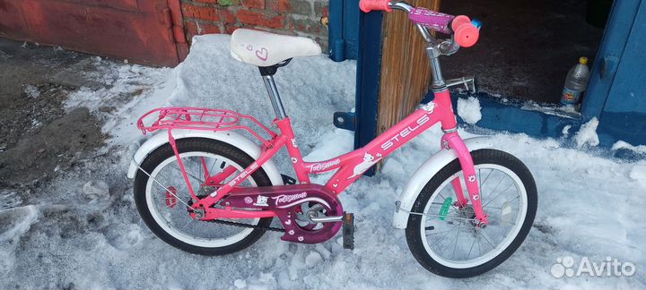 Детский велосипед stels 16