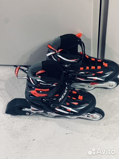 Детские ролики reaction