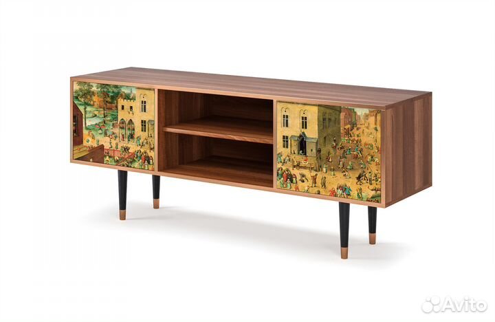 Тв-тумба T2 - Орех - Children's Games