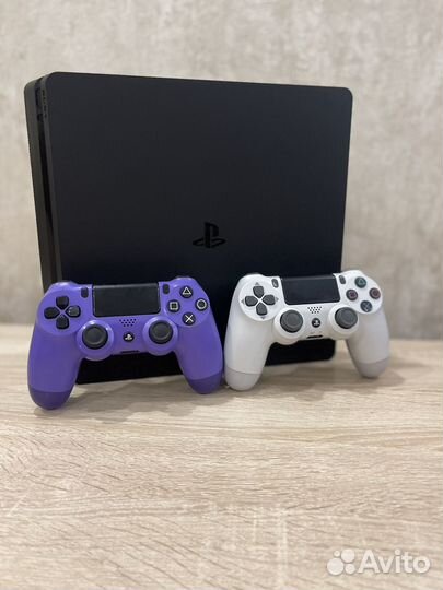 Ps4 Slim 1tb с играми