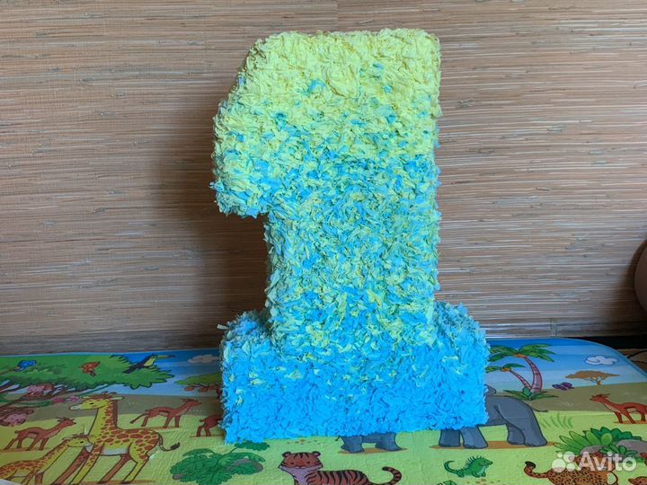 Цифра 1 на годик