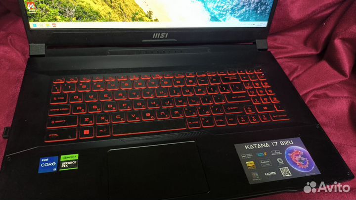 Игровой MSI Katana GF76 (i5-12450H / RTX3050)