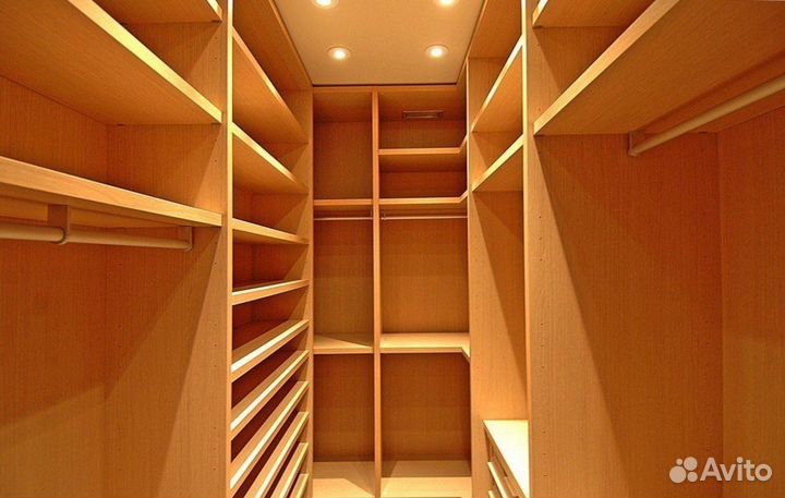 Гардеробные угловые