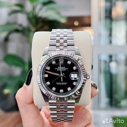 Часы Rolex Datejust 36mm Black Dial