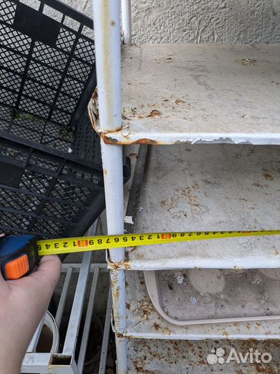 Стеллаж железный бу