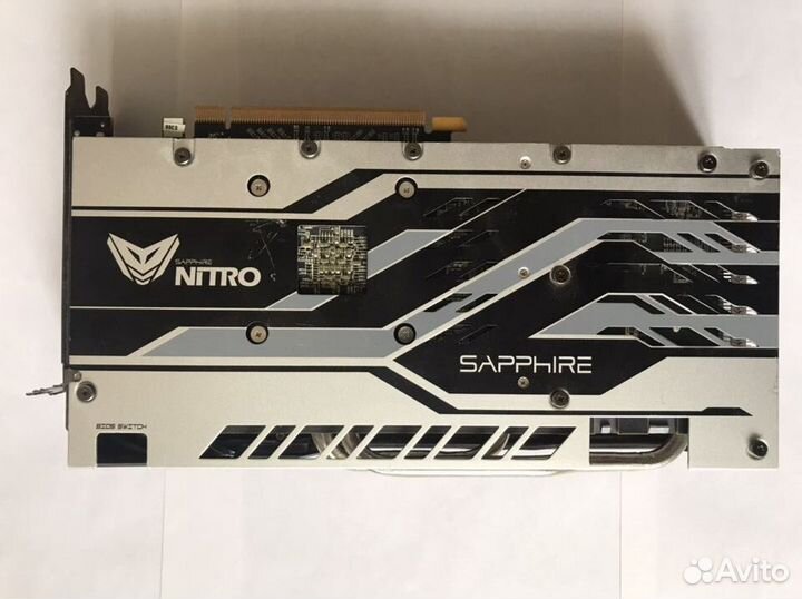 Видеокарта Sapphire Radeon RX 580 Nitro+ 4Gb
