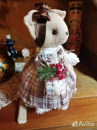 Кукла текстильная