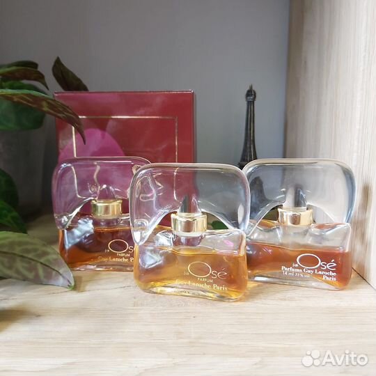 Винтажный парфюм. J'ai Ose, Guccy envy