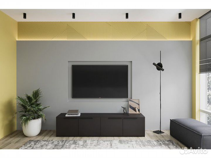 Тв-тумба Лорэна-1 Black