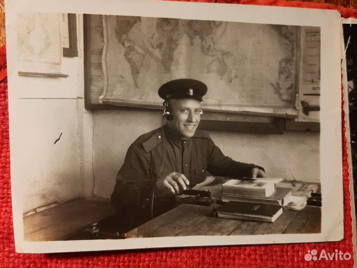 Фото «на службе» 7шт. 1940-70 годы СССР