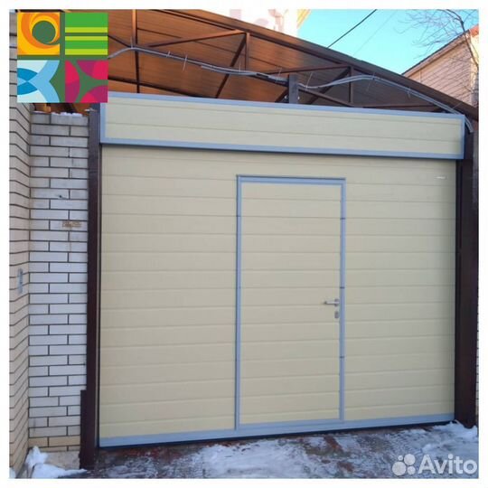 Секционные ворота alutech