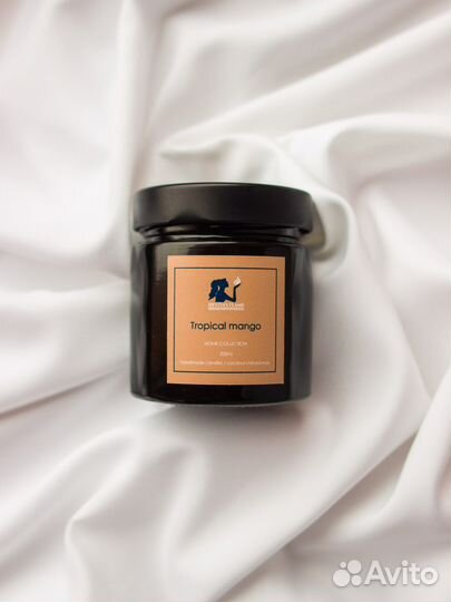 Ароматическая свеча ручной работы