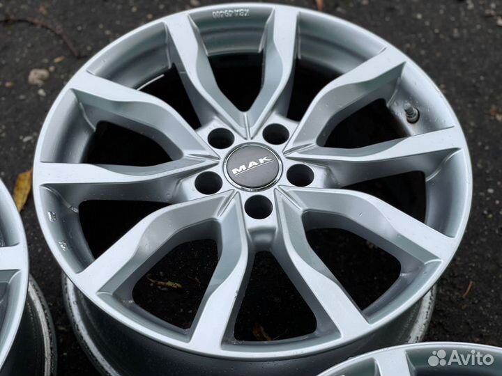Итальянские диски MAK R18 5-112 + датчики
