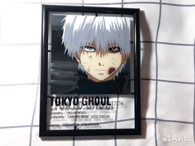 Аниме на стекле, Токийский гуль, Канеки Кен