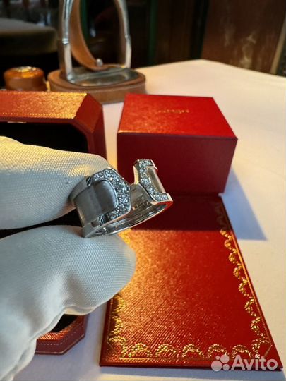 Кольцо Cartier C De Cartier White Gold